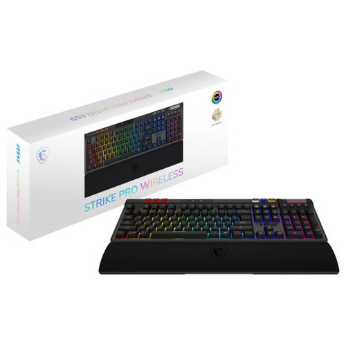 TECLADO MSI STRIKE PRO WIRELESS SILENT ES (Espera 4 dias)