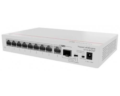 Huawei S110-8P2ST Switch 8xGE PoE+ 1xGE SFP