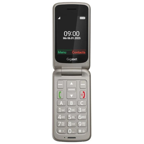 Gigaset Móvil Senior GL595 2.8" SIM Grey Titanium-SX25 Gigaset Móvil Senior GL595 2.8" SIM Grey Titanium