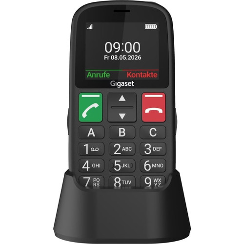 Gigaset GL30 5,59 cm (2.2") 106 g Negro Teléfono para personas mayores (Espera 4 dias)-SX25 Gigaset GL30 5,59 cm (2.2") 106 g Negro Teléfono para personas mayores (Espera 4 dias)
