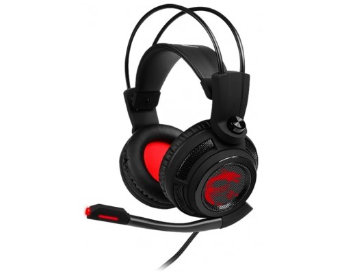 MSI DS502 Auriculares Diadema Negro, Rojo (Espera 4 dias)