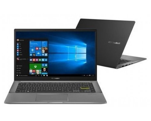 ULTRABOOK ASUS S433FA I5-10210U-8G-256SSD-14-W10 GRIS