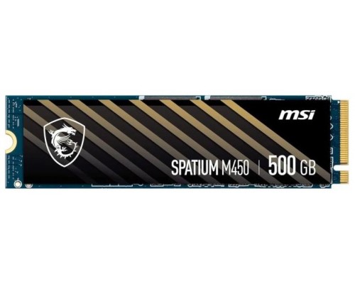 MSI SSD Spatium M450 500Gb PCIe 4.0 NVMe 3000 Mb-s
