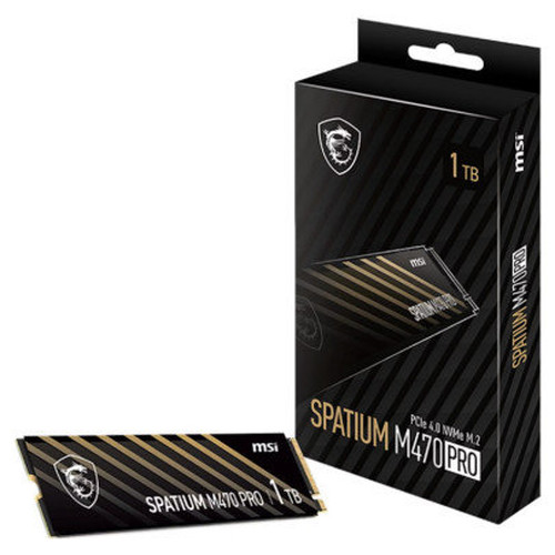 MSI SSD Spatium M470 Pro 1Tb PCIe 4.0 NVMe 6000Mbs-IA20 MSI SSD Spatium M470 Pro 1Tb PCIe 4.0 NVMe 6000Mbs