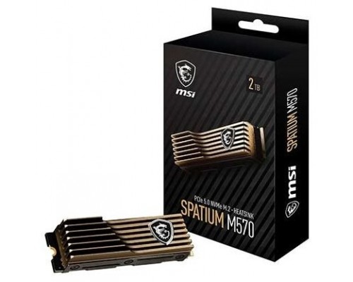 SSD MSI SPATIUM M570 2TB M2 PCI5-SX20 SSD MSI SPATIUM M570 2TB M2 PCI5