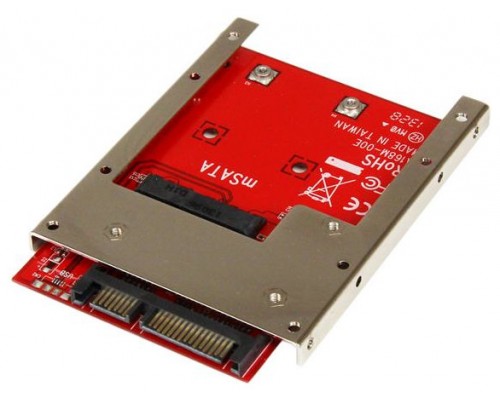 STARTECH ADAPTADOR CONVERSOR SSD MSATA A SATA 2,5