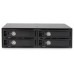 STARTECH RACK MOVIL 5,25 A 4X 2,5 SATA SAS