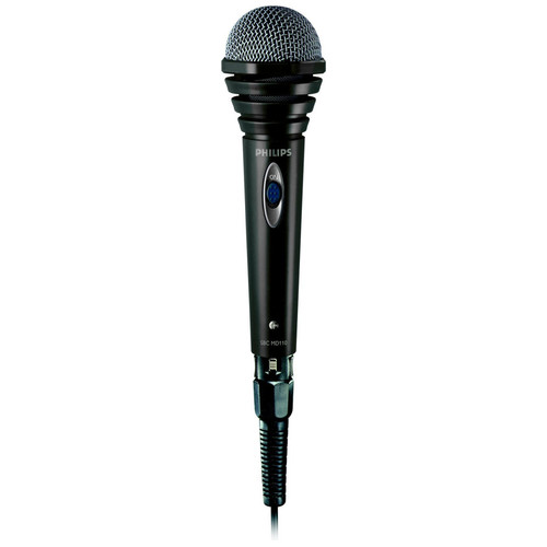 MICROFONO KARAOKE PHILIPS SBCMD110 COLOR NEGRO CABLE-SX40 MICROFONO KARAOKE PHILIPS SBCMD110 COLOR NEGRO CABLE