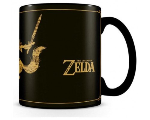 TAZA TÉRMICA SILUETA Y MAPA THE LEGEND OF ZELDA 315 ML PYRAMID REDSTRING SCMG24878 (Espera 4 dias)