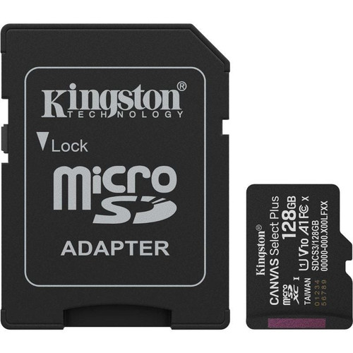 128GB microSDXC Canvas Select Plus Gen3 150MB/s A1