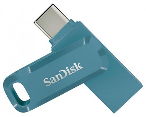 SanDisk Ultra Dual Drive Go USB 128GB unidad flash USB USB Type-A / USB Type-C 3.2 Gen 1 (3.1 Gen 1) Azul (Espera 4 dias)