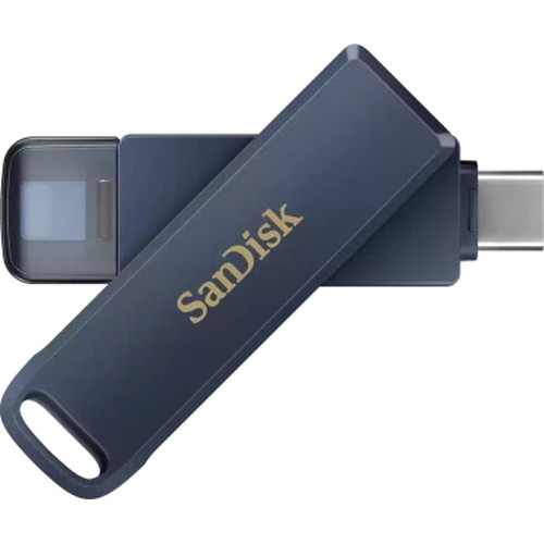SanDisk iXpand unidad flash USB 128 GB USB Type-C / Lightning 3.2 Gen 1 (3.1 Gen 1) Azul (Espera 4 dias)-SX60 SanDisk iXpand unidad flash USB 128 GB USB Type-C / Lightning 3.2 Gen 1 (3.1 Gen 1) Azul (Espera 4 dias)