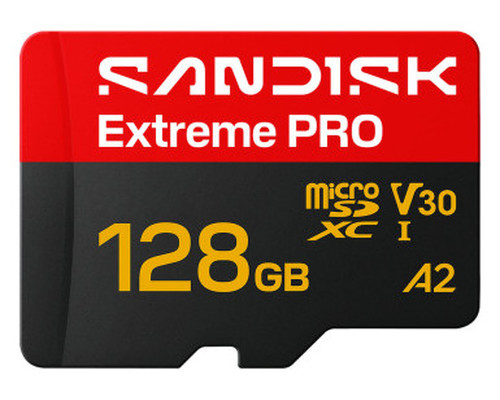 SANDISK EXTREME PRO MICROSD UHS-I 128GB MICROSD 250MB/S(R) / 120MB/S(W) (Espera 4 dias)-SX20 SANDISK EXTREME PRO MICROSD UHS-I 128GB MICROSD 250MB/S(R) / 120MB/S(W) (Espera 4 dias)