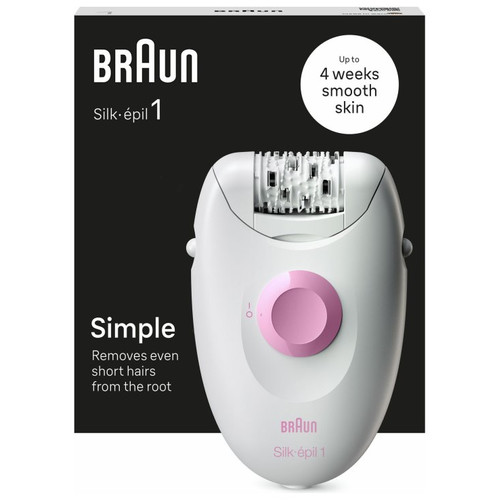DEPILADORA ELECTRICA BRAUN SILK-EPIL 1 SE1-000 CABLE 20 PINZAS