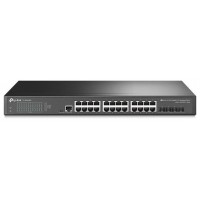 TP-LINK SWITCH ADMINISTRADO JETSTREAM™ 24 puertos GIGABIT L2 + 4 RANURAS 10GE SFP, OMADA (Espera 4 dias)