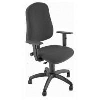 SILLA UNISIT ADMINISTRATIVA CP SIMPLE NEGRA BRAZOS