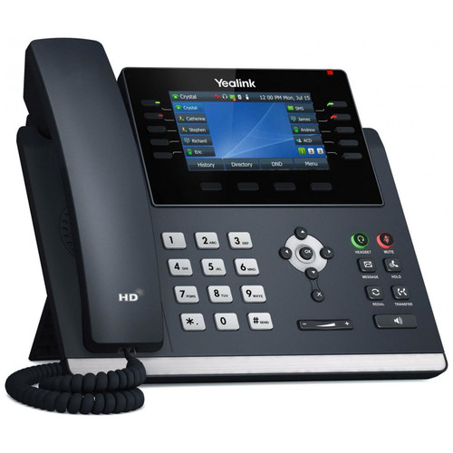 YEALINK SIP-T46U 16 cuentas, CON PoE-IA22 YEALINK SIP-T46U 16 cuentas, CON PoE