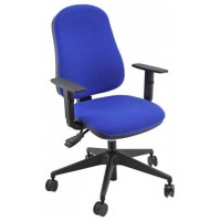 SILLA UNISIT ADMINISTRATIVA SINCRO SIMPLE AZUL BRA