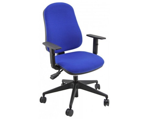 SILLA UNISIT ADMINISTRATIVA SINCRO SIMPLE AZUL BRA