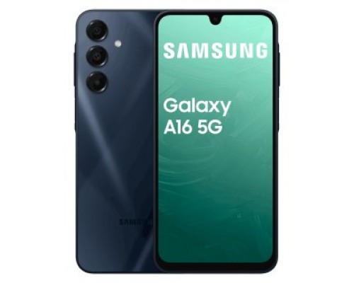 Samsung Galaxy A16 5G 17 cm (6.7") Ranura híbrida Dual SIM Android 14 USB Tipo C 4 GB 128 GB 5000 mAh Azul oscuro (Espera 4 dias)