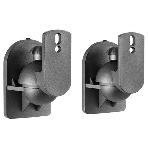 AISENS - SOPORTE UNIVERSAL DE PARED GIRATORIO E INCLINABLE PARA ALTAVOCES, NEGRO-IR31 AISENS - SOPORTE UNIVERSAL DE PARED GIRATORIO E INCLINABLE PARA ALTAVOCES, NEGRO