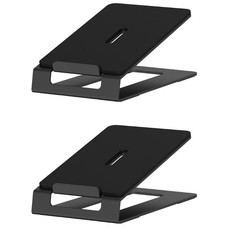 AISENS - SOPORTE UNIVERSAL DE SOBREMESA PARA ALTAVOCES, NEGRO