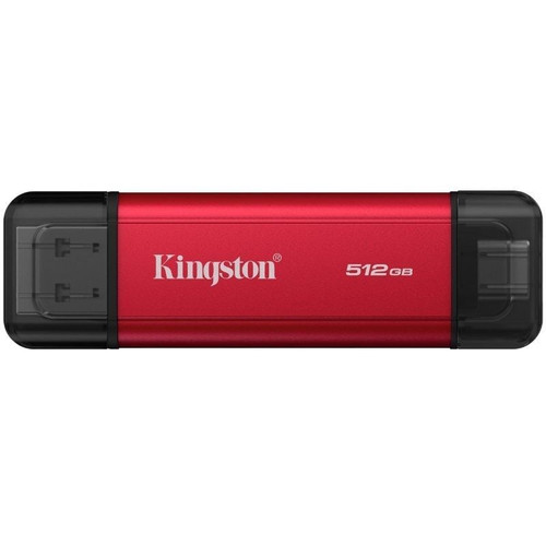 Kingston Technology 512GB Dual USB-A/C Portable SSD, Up to 1050MB/s USB 3.2 Gen 2 (Espera 4 dias)-SX20 Kingston Technology 512GB Dual USB-A/C Portable SSD, Up to 1050MB/s USB 3.2 Gen 2 (Espera 4 dias)