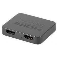 SPLITTER VIDEO LANBERG HDMI A 2 X HDMI 4K + MICRO USB NEGRO