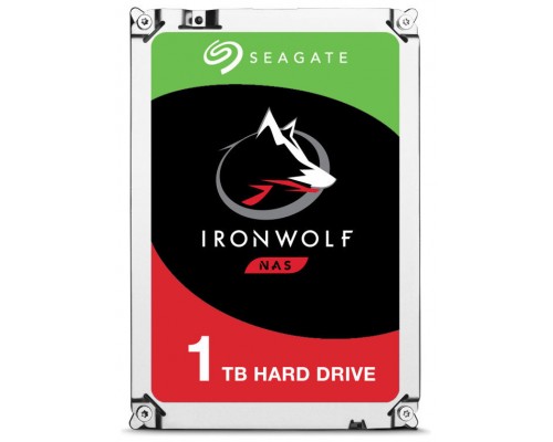 DISCO SEAGATE IRONWOLF 1TB SATA3 64MB