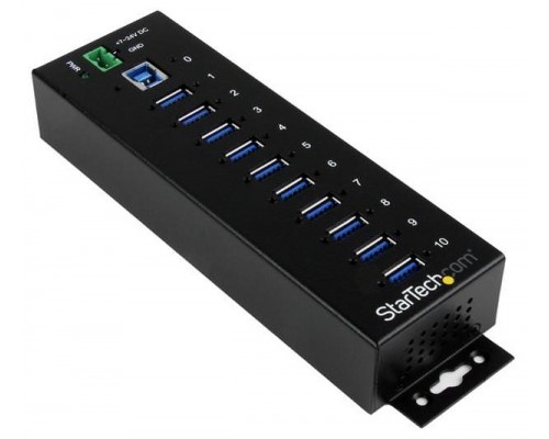 STARTECH CONCENTRADOR USB 3.0 10 PUERTOS USB