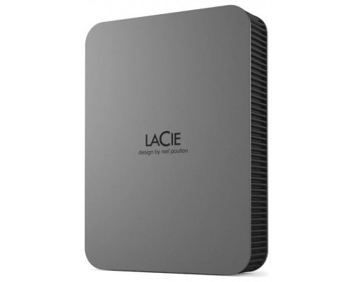 Lacie Mobile Drive Secure 5Tb 2.5" USB-C Gris