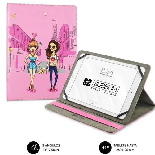 SUBBLIM Funda Tablet Universal TRENDY CASE FASHION GIRLS 10.1" (Espera 4 dias)-SX25 SUBBLIM Funda Tablet Universal TRENDY CASE FASHION GIRLS 10.1" (Espera 4 dias)
