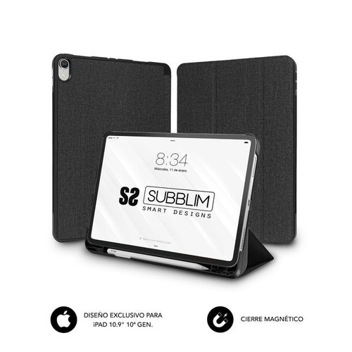 SUBBLIM SUBCST-5SC316 funda para tablet 27,9 cm (11") Folio Negro (Espera 4 dias)