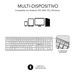 TECLADO SUBBLIM KEYBOARD BLUETOOTH PURE EXTENDED BLUETOOTH SILVER-SX30 TECLADO SUBBLIM KEYBOARD BLUETOOTH PURE EXTENDED BLUETOOTH SILVER