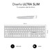 TECLADO SUBBLIM KEYBOARD BLUETOOTH PURE EXTENDED BLUETOOTH SILVER-SX30 TECLADO SUBBLIM KEYBOARD BLUETOOTH PURE EXTENDED BLUETOOTH SILVER