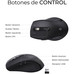 COMBO TECLADO RATON SUBBLIM PROWAVE ERGO INALAMBRICO NEGRO