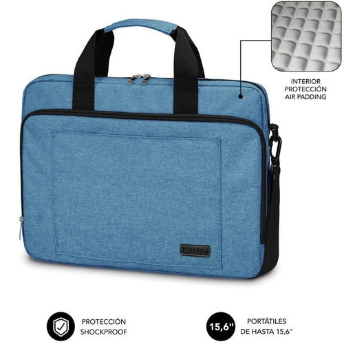 MALETIN AIR PADDING 15.6"" AZUL SUBBLIM (Espera 4 dias)