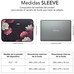 SUBBLIM Funda Ordenador Neopreno Trendy Sleeve Neo Flowers 13,3-14" (Espera 4 dias)