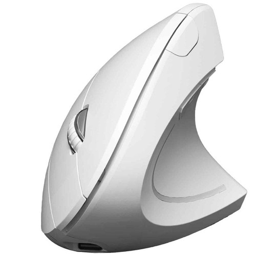 RATON SUBBLIM GLIDE ERGO DUAL BLANCO BLUETOOTH BATERIA RECARGABLE