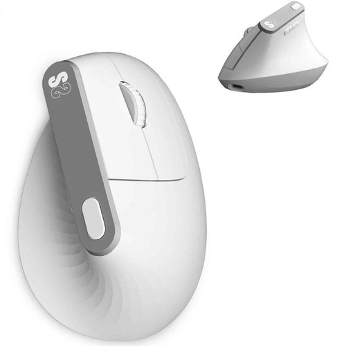 RATON SUBBLIM NATURE VERTICAL ERGO DUAL BATTERY WHITE