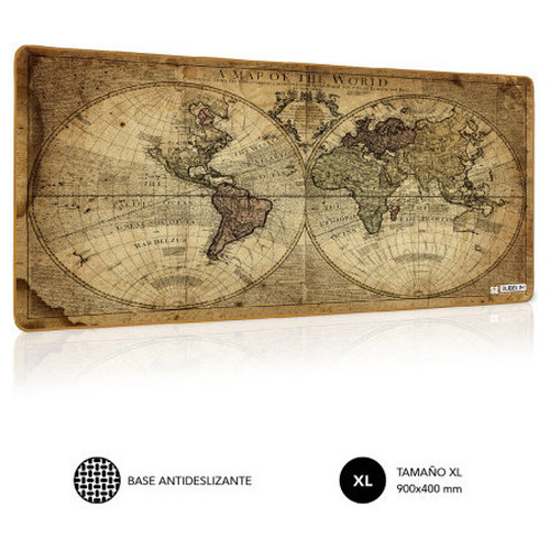 ALFOMBRILLA SUBBLIM VINTAGE WORLD XL MOUSE PAD 900X400X3-SX30 ALFOMBRILLA SUBBLIM VINTAGE WORLD XL MOUSE PAD 900X400X3