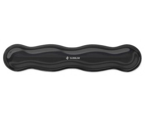 ALFOMBRILLA TECLADO CRYSTAL FLEX WRIST REST NEGRO SUBBLIM (Espera 4 dias)