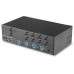 STARTECH SWITCH KVM 4 PUERTOS 2XHDMI 4K