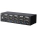 STARTECH KVM 4 PUERTOS DVI VIDEO DOBLE