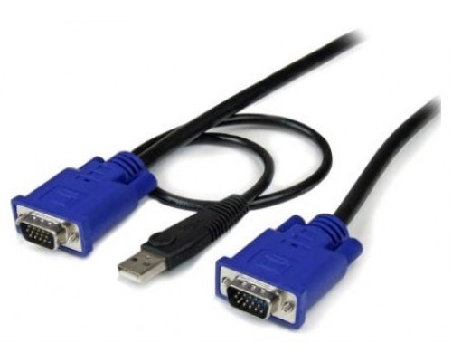 STARTECH CABLE KVM 2 EN 1 3M