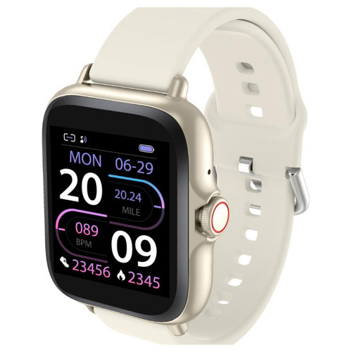 SMARTWATCH DENVER BLUETOOTH CON SENSOR DE FRECUENCIA CARDIACA BLANCO