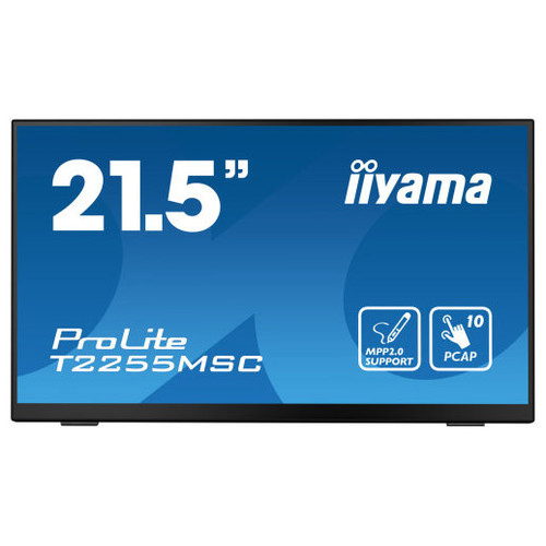 MONITOT IIYAMA 22" TACTIL CAPACITIVO, T2255MSC-B1, IPS, 60HZ, 5 MS, HDMI, USB, DISPLAYPORT, ALT, VESA 100 x 100 (Espera 4 dias)