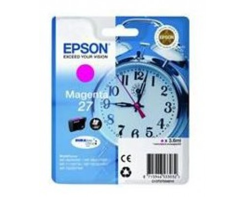 Epson WorkForce WF-3000 y WF-7000 Cartucho Magenta nº27 (etiqueta RF)