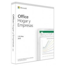 Microsoft - Licencia Office Hogar y Empresas 2019 -