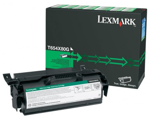 Lexmark T654, T656 Extra High Yield Factory Reconditioned Print Cartridge